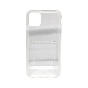 CAPA SILICONE DURA ANTI-CHOQUE APPLE IPHONE 12/12 PRO TRANSPARENTE