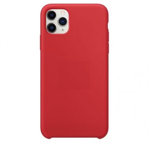 CAPA SILICONE GEL APPLE IPHONE 12 PRO MAX VERMELHO