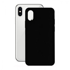 CAPA SILICONE GEL APPLE IPHONE XS PRETO