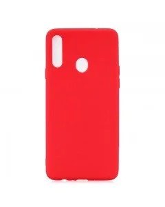 CAPA SILICONE GEL SAMSUNG GALAXY A20S VERMELHO