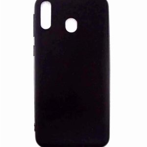 CAPA SILICONE GEL SAMSUNG GALAXY A20S PRETO