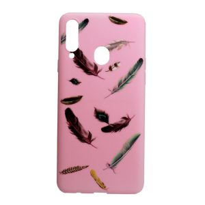 CAPA SILICONE GEL SAMSUNG GALAXY A20S ROSA ASAS