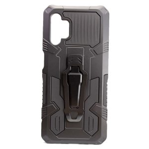 CAPA SILICONE TPU KICKSTAND SAMSUNG GALAXY A32 5G PRETO