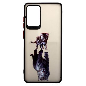 CAPA SILICONE GEL BUMPER SAMSUNG GALAXY A72 5G PRETO TIGER