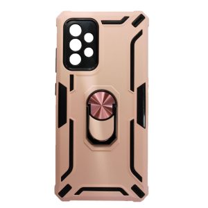 CAPA SILICONE TPU KICKSTAND HEAVY DUTY HIBRID SAMSUNG GALAXY A52 / A52S ROSA ANE