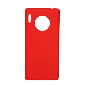 CAPA SILICONE GEL HUAWEI MATE 30 PRO VERMELHO