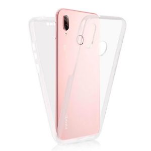 CAPA SILICONE DURA 360º HUAWEI P20 LITE TRANSPARENTE