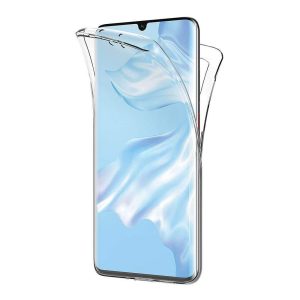 CAPA SILICONE DURA 360º HUAWEI P30 PRO TRANSPARENTE