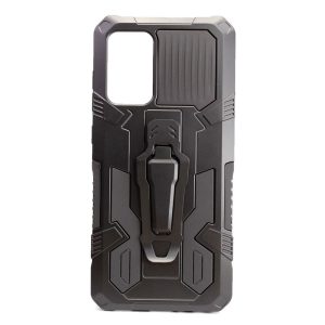 CAPA SILICONE TPU KICKSTAND HEAVY DUTY HIBRID XIAOMI REDMI 10T 5G PRETO