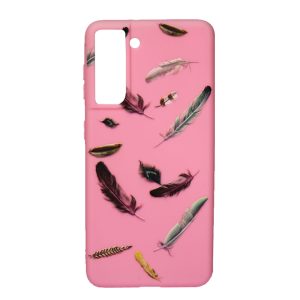 CAPA SILICONE GEL SAMSUNG GALAXY S30 / S21 ROSA PENAS