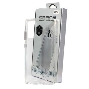 CAPA SILICONE DURA SAMSUNG GALAXY S20 FE TRANSPARENTE PREMIUM