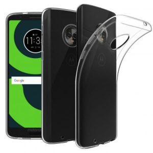 CAPA SILICONE MOTOROLA MOTO G9 PLAY/E7 PLUS TRANSPARENTE