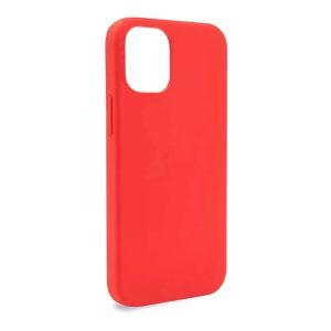 CAPA SILICONE GEL APPLE IPHONE 12 / 12 PRO 6.1" VERMELHO ROBUSTA