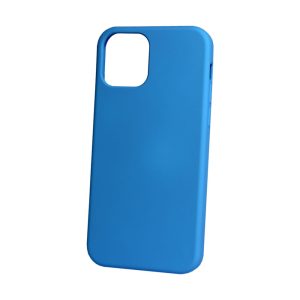 CAPA SILICONE GEL APPLE IPHONE 12 / 12 PRO 6.1" AZUL ROBUSTA