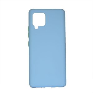 CAPA SILICONE GEL SAMSUNG GALAXY A42 5G / A426 AZUL