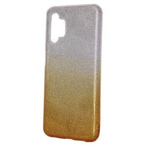 CAPA SILICONE GEL BRILHANTE SAMSUNG GALAXY A32 5G DOURADO