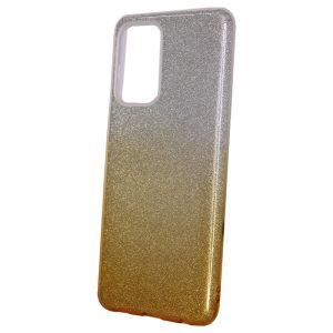 CAPA SILICONE GEL BRILHANTE SAMSUNG GALAXY A72 5G DOURADO SILVER