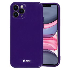 CAPA SILICONE GEL BRILHANTE APPLE IPHONE 12 PRO ROXO