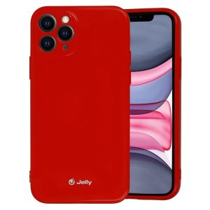CAPA SILICONE GEL BRILHANTE APPLE IPHONE 12 PRO VERMELHO
