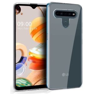 CAPA SILICONE LG K41S / K51S TRANSPARENTE
