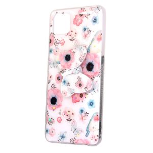 CAPA SILICONE COM DESENHO BLING GLITTER SAMSUNG GALAXY A22 5G DESENHO BORBOLETA,