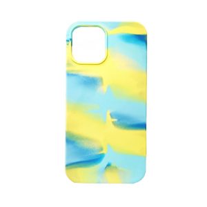 CAPA SILICONE GEL APPLE IPHONE 12 PRO MAX DESENHO AQUARELA