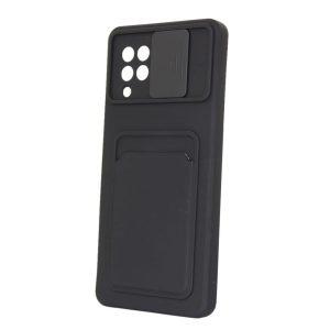 CAPA SILICONE GEL SAMSUNG GALAXY A42 5G / A426 PRETO PROTETOR DE CAMERA