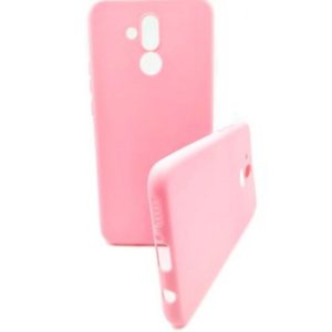CAPA SILICONE HUAWEI MATE 20 LITE ROSA FOSCO
