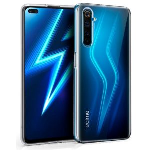 CAPA SILICONE REALME 6 PRO TRANSPARENTE