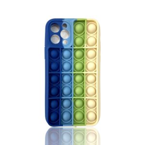 CAPA DE SILICONE POP IT APPLE IPHONE 11 PRO COLORIDO DESIGN 3