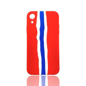 CAPA SILICONE TPU APPLE IPHONE XR VERMELHO