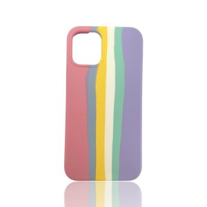 CAPA SILICONE TPU APPLE IPHONE 12 MINI AQUARELA DESIGN 1