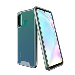 CAPA SILICONE DURA HUAWEI P30 LITE TRANSPARENTE PREMIUM