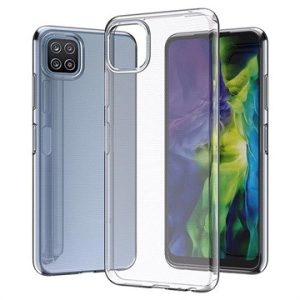 CAPA SILICONE DURA SAMSUNG GALAXY A22 5G TRANSPARENTE PREMIUM