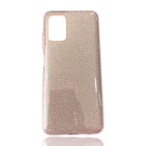 CAPA SILICONE GEL BRILHANTE SAMSUNG GALAXY A03S ROSA