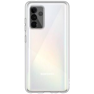 CAPA SILICONE SAMSUNG GALAXY A02/M02 TRANSPARENTE COM PROTETOR DE CÂMERA