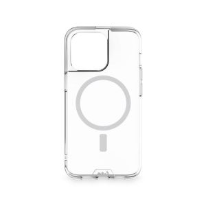 CAPA SILICONE DURA APPLE IPHONE 13 PRO MAX TRANSPARENTE MAGSAFE