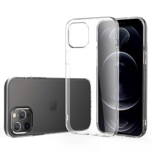 CAPA SILICONE APPLE IPHONE 13 PRO TRANSPARENTE