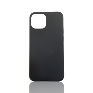 CAPA SILICONE GEL APPLE IPHONE 13 MINI PRETO ROBUSTA