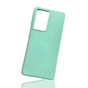 CAPA SILICONE GEL SAMSUNG GALAXY S21 ULTRA / S30 ULTRA 6.8" VERDE TURQUESA REBOS