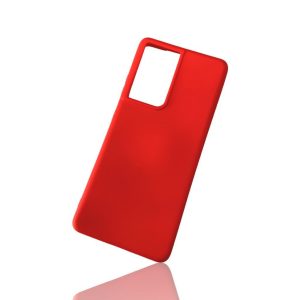 CAPA SILICONE GEL SAMSUNG GALAXY S21 ULTRA/S30 ULTRA 6.8" VERMELHO ROBUSTA
