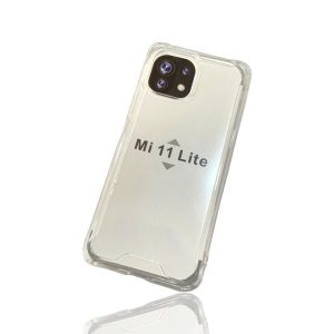 CAPA SILICONE DURA ANTI-CHOQUE XIAOMI MI 11 LITE/MI 11 LITE 5G 6.55" TRANSPARENT