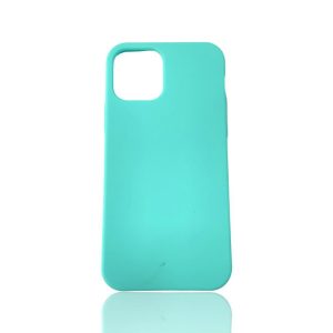 CAPA SILICONE GEL APPLE IPHONE 12 / 12 PRO 6.1" VERDE PREMIUM SOLID