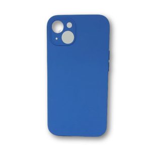 CAPA SILICONE GEL APPLE IPHONE 13 AZUL ULTRA THIN