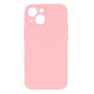 CAPA SILICONE GEL APPLE IPHONE 13 ROSA CLARA ULTRA THIN