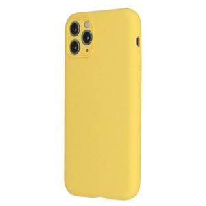 CAPA SILICONE GEL APPLE IPHONE 13 PRO MAX AMARELO ULTRA THIN