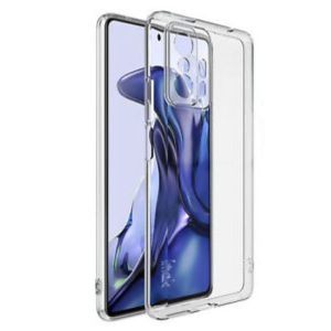 CAPA SILICONE XIAOMI 11T / 11T PRO 5G 6.67" TRANSPARENTE PROTETOR DE CÂMERA