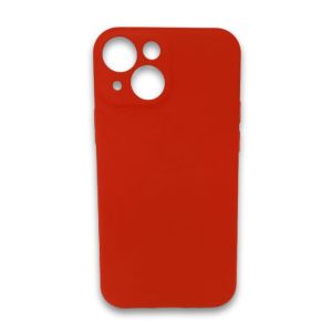CAPA SILICONE GEL APPLE IPHONE 13 MINI VERMELHO