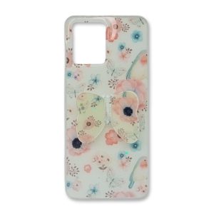 CAPA SILICONE COM DESENHO BLING GLITTER REALME 8 / 8 PRO DESENHO BORBOLETA, FLOW