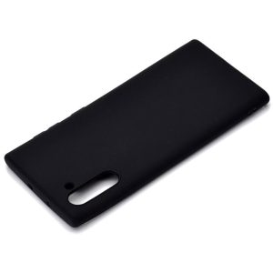 CAPA SILICONE SAMSUNG GALAXY NOTE 10 PRETO FOSCO